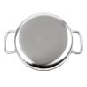 Hammered Stainless Steel Dish Table Presentation 125mm - Gastronoble