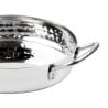 Hammered Stainless Steel Dish Table Presentation 125mm - Gastronoble