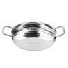 Hammered Edelstahlplatte Tischpräsentation 150mm - Gastronoble