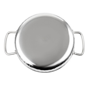 Hammered Edelstahlplatte Tischpräsentation 150mm - Gastronoble