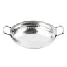 Hammered Stainless Steel Dish Table Presentation 180mm - Gastronoble