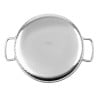 Hammered Stainless Steel Dish Table Presentation 180mm - Gastronoble