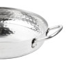 Hammered Edelstahlplatte Tischpräsentation 180mm - Gastronoble