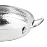 Hammered Stainless Steel Dish Table Presentation 180mm - Gastronoble