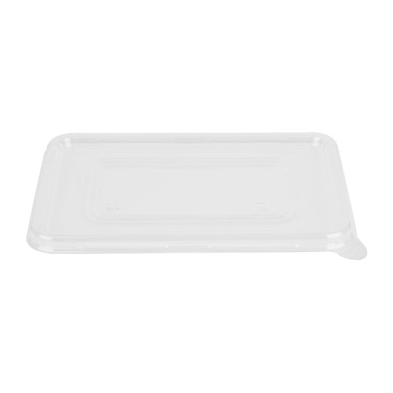 Recycelbare PET-Deckel Fiesta für Bagasse-Schalen - Packung mit 100 - Gastronoble Recycelbare PET-Deckel Fiesta für Bagasse-Schalen - Packung mit 100 - Gastronoble
