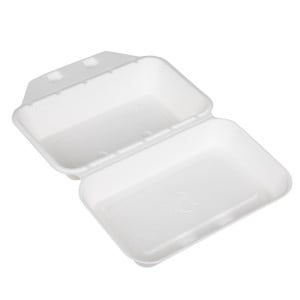 Barquettes Alimentaires en Bagasse Fiesta Compostable 400x335mm - Lot de 200 - Fiesta Green