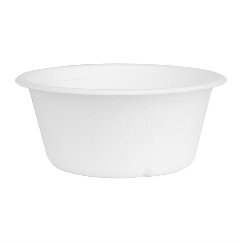 Bols en Bagasse Fiesta Compostable 400 ml - Lot de 50 - Gastronoble Bols en Bagasse Fiesta Compostable 400 ml - Lot de 50 - Gastronoble