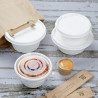 Bagasse Fiesta Compostable Bowls 900 ml - Pack of 50 - Gastronoble