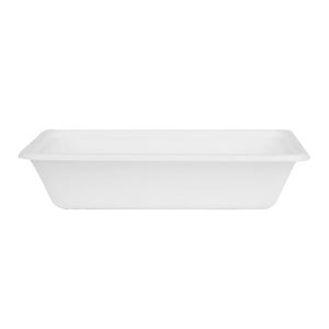 Compostierbare Lebensmittelbehälter aus Bagasse Fiesta 500ml - Set von 100 - Gastronoble