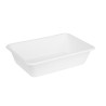Kompostierbare Bagasse-Lebensmittelschalen 650ml - Set von 100 - Gastronoble