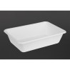 Kompostierbare Bagasse-Lebensmittelschalen 650ml - Set von 100 - Gastronoble