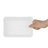 Kompostierbare Bagasse-Lebensmittelschalen 650ml - Set von 100 - Gastronoble