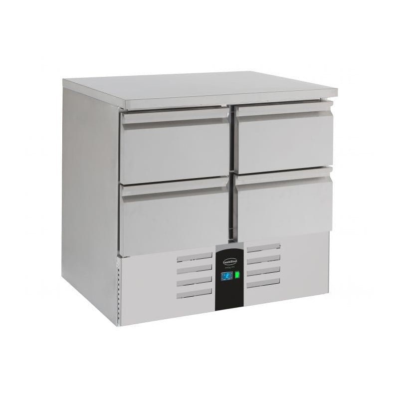 Positive Refrigerated Table with 4 Drawers - 257 L - CombiSteel Positive Refrigerated Table with 4 Drawers - 257 L - CombiSteel