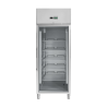 Positive Glas-Kühlschrank 650 L Umluftkühlung