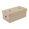 Rechteckige faltbare Burgerboxen - Set mit 100 - Fiesta Green