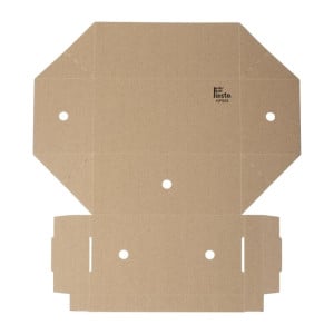 Boîtes Burger Rectangulaires Pliantes - Lot de 100 - Fiesta Green