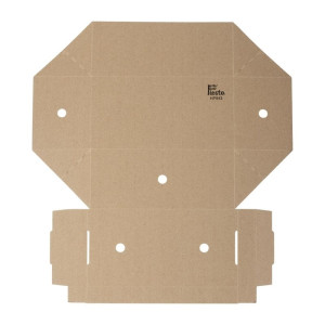 Rectangular Folding Burger Boxes - Pack of 100 - Fiesta Green
