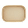 Barquettes Alimentaires Rectangulaires Recyclable 1L - Lot de 300 - Fiesta Green