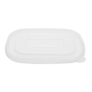 PET lids for Rectangular Trays - Pack of 300 - Fiesta