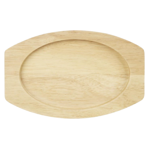 Brett für ovalen Gusseisenteller - 230x135 mm