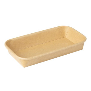 Barquettes à Sushi Recyclable 220 x 137 mm - Lot de 300 - Fiesta Green