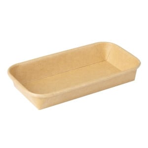 Recycelbare Sushi-Schalen 220 x 137 mm - Packung mit 300 - Fiesta Green