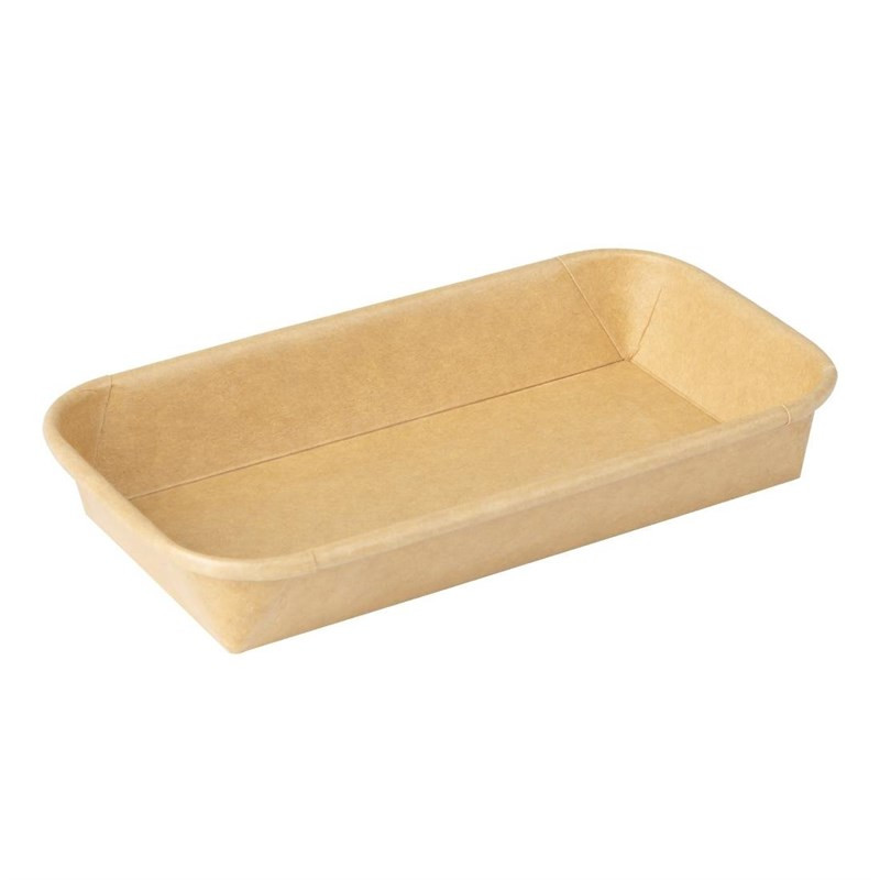 Recyclable Sushi Trays 255 x 181 mm - Pack of 300 - Fiesta Green