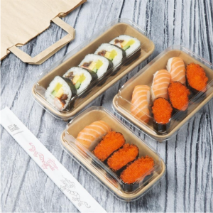 Lids for Sushi Trays PET No. 11 - Pack of 300