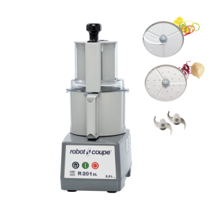 Kombinierter Cutter und Gemüseschneider Robot Coupe R 201 XL
