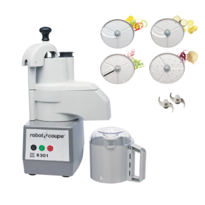 Kombinierter Cutter und Gemüseschneider Robot Coupe R 301