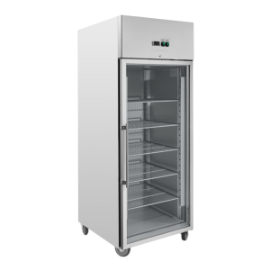Positive Glass Door Refrigerated Cabinet 650 L Ventilated Cooling