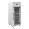 Positive Glas-Kühlschrank 650 L Umluftkühlung
