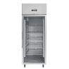 Positive Glas-Kühlschrank 650 L Umluftkühlung