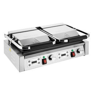 Grill Panini Double - Glatte und gerillte Platten - Buffalo