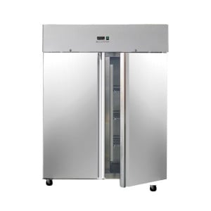 Positive Kühlschrank 1400 L Edelstahl GN 2/1 – 2 Türen