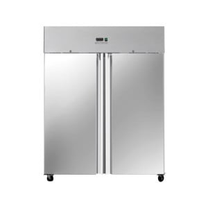 Positive Kühlschrank 1400 L Edelstahl GN 2/1 – 2 Türen