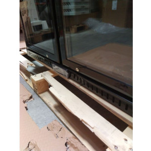 Refrigerated Back Bar - 2 Swing Glass Doors - 209 L - Dynasteel