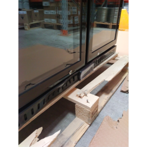 Refrigerated Back Bar - 2 Swing Glass Doors - 209 L - Dynasteel