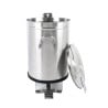 Edelstahl-Mülleimer mit Pedal - 100 L - Dynasteel