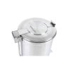 Edelstahl-Mülleimer mit Pedal - 100 L - Dynasteel