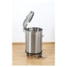 Edelstahl-Mülleimer mit Pedal - 100 L - Dynasteel