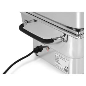 Chafing Dish GN 1/1 Elektrisch Edelstahl - Dynasteel