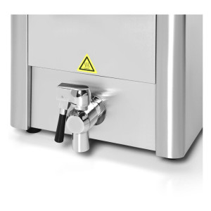 Professionelle Fritteuse 8 L mit Ablass - Dynasteel