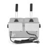 Professional Deep Fryer 2 x 4 L - Dynasteel
