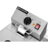 Professionelle Fritteuse 2 x 8 L mit Ablass - Dynasteel