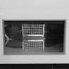 Schwarze Supermarkt-Kühlvitrine - 469 L - TEFCOLD