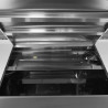 Schwarze Supermarkt-Kühlvitrine - 469 L - TEFCOLD