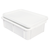Rechteckiger Behälter 25 L Weiß