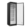 Positive Kühlvitrine 400 L Schwarz 0/+8°C