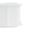 Halber Behälter für Teiglinge 9L Weiß - 400 x 300 mm - Gilac